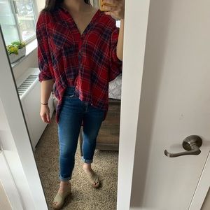 Oversized flannel